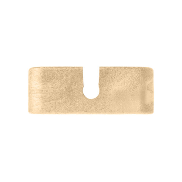 Tops - Halter für Doppelstabmattenzaun - klein 6/5/6 - beigebraun (hellbraun) ähnlich RAL 1001 – Bild 6